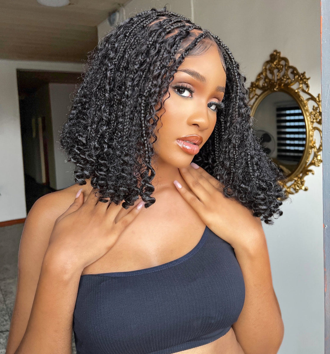 Braid Wigs | Boho braids Wig | Blvck Hair NG