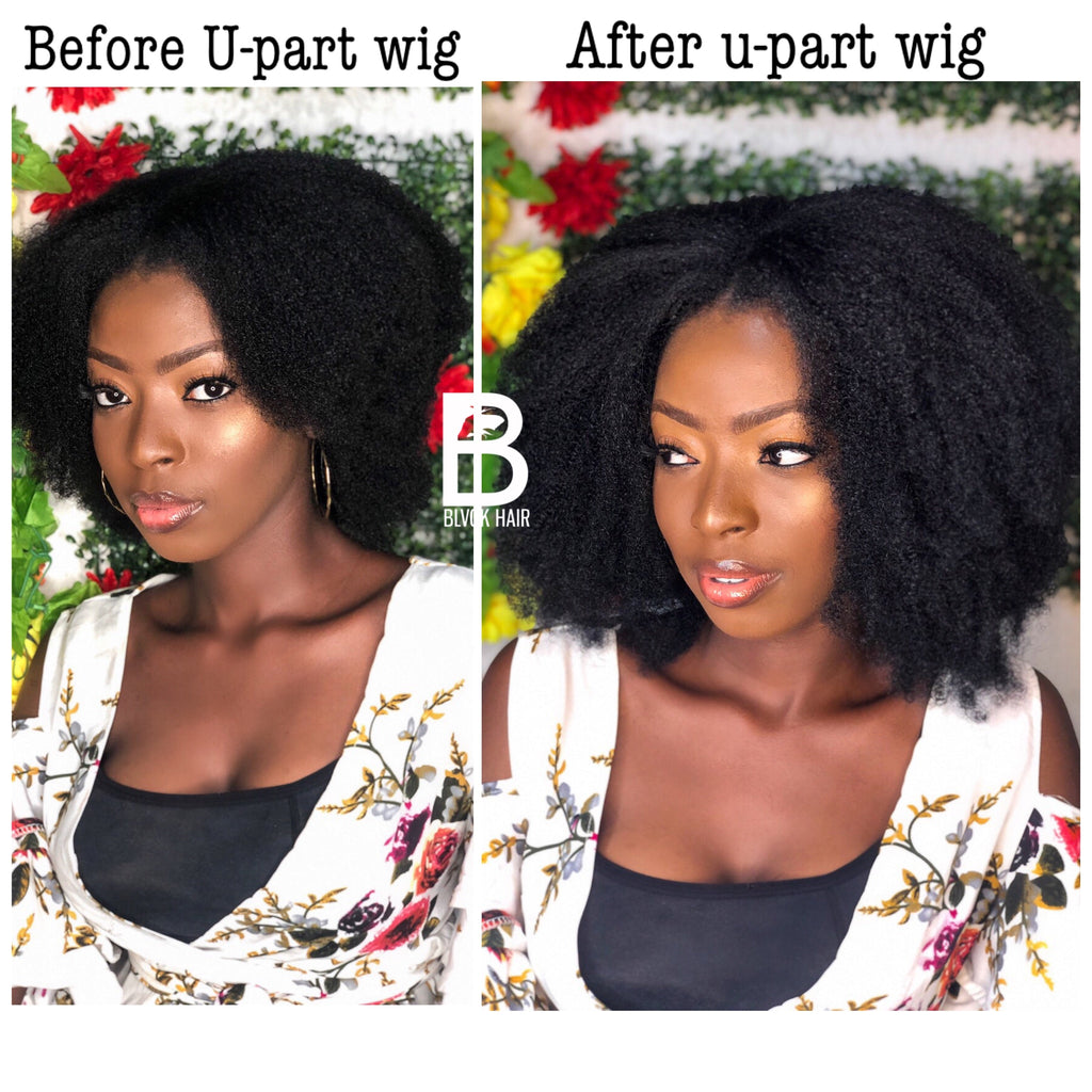 U-part 4C Afro Wig - Afro Wig